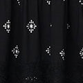 Border Print 1/2 Sleeve Maxi Dress Full Length View 2