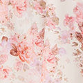 Floral Knee Length Tie Waist Dress Full Length View