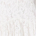 Floral Lace Layer Long Sleeve Maxi Dress Full Length View 2