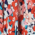 Ruched Tie Back Cap Sleeve Maxi Dress Front View 2